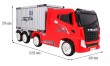 Pojazd Container Truck Czerwony + Naczepa-2 6929 