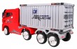 Pojazd Container Truck Czerwony + Naczepa-4 6929 