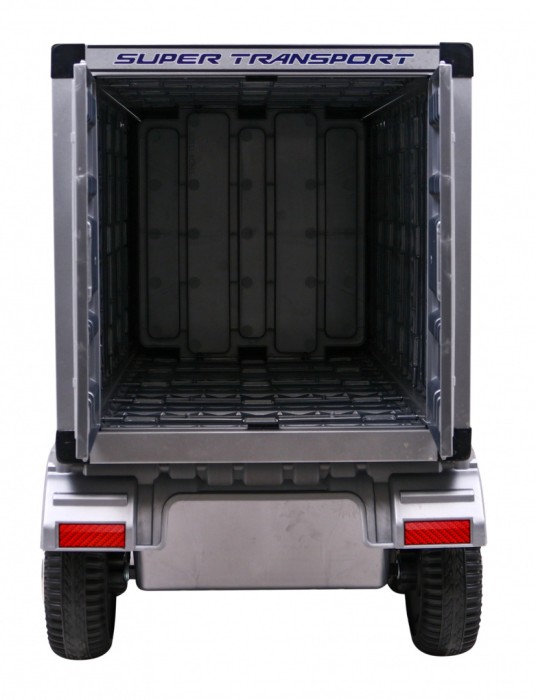 Pojazd Container Truck Czerwony + Naczepa-5 6929 