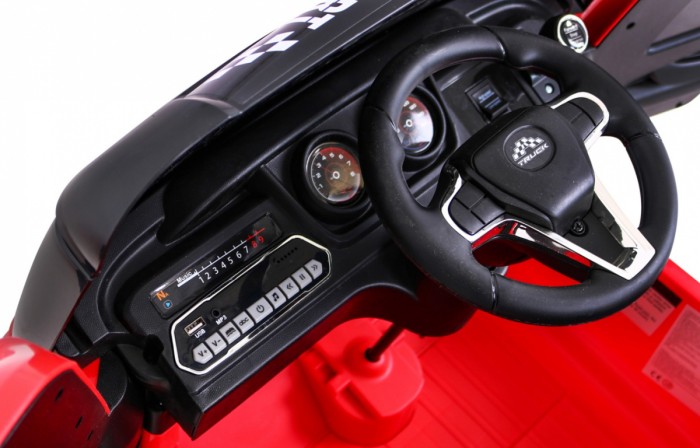 Pojazd Container Truck Czerwony + Naczepa-9 6929 