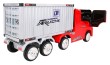 Pojazd Container Truck Czerwony + Naczepa-10 6929 