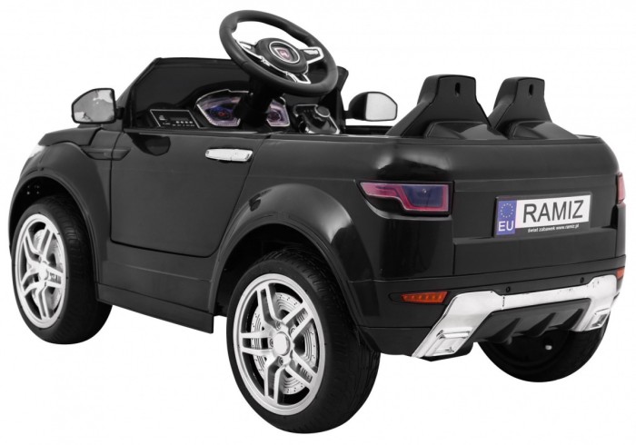 Autko Rapid Racer elektryczne dla dzieci, Czarny SUV + Pilot-5 6931 