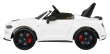 Autko Ford Mustang GT na akumulator dla dzieci Biały + Regulacja siedzenia + Audio LED + EVA + Wolny Start-3 6938 