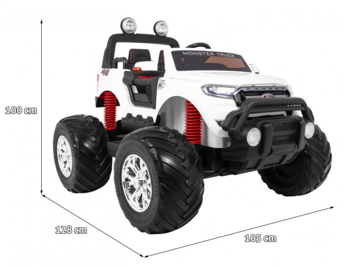 Pojazd Ford Ranger MONSTER 4x4 Biały-2 6940 