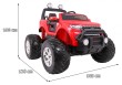 Pojazd Ford Ranger MONSTER 4x4 Czerwony-2 6942 