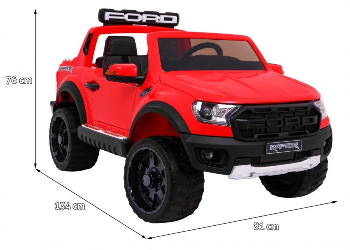 Pojazd Ford Ranger Raptor Czerwony-2 6946 