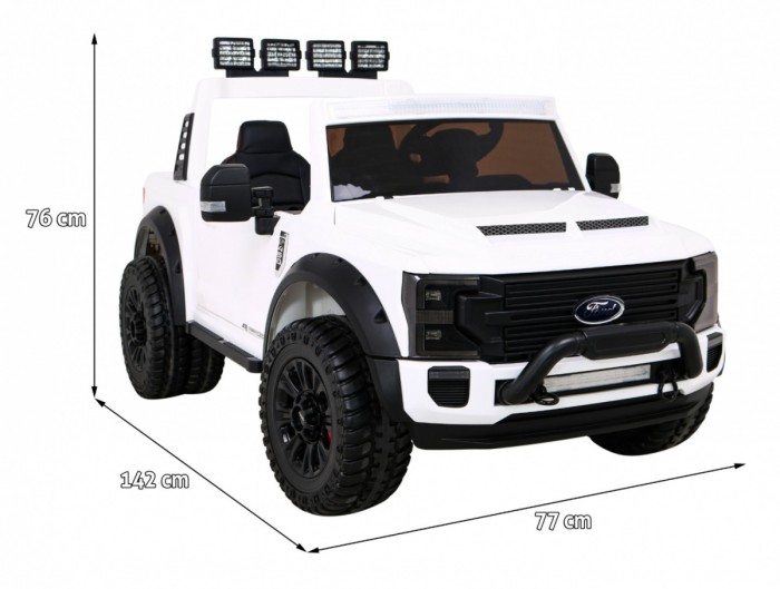 Pojazd Ford Super Duty Biały Pickup-2 6948 