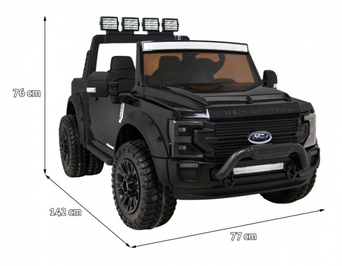 Pojazd Ford Super Duty Czarny Pickup-2 6949 