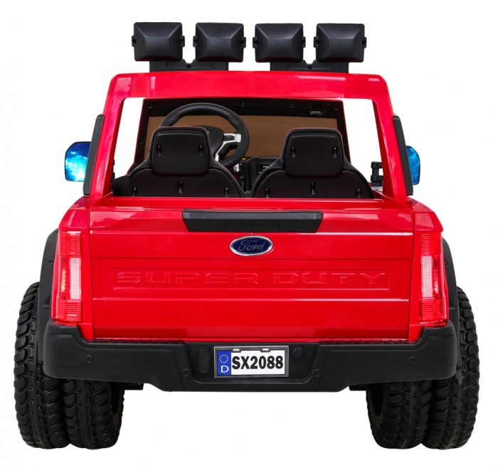 Pojazd Ford Super Duty Czerwony Pickup-6 6950 