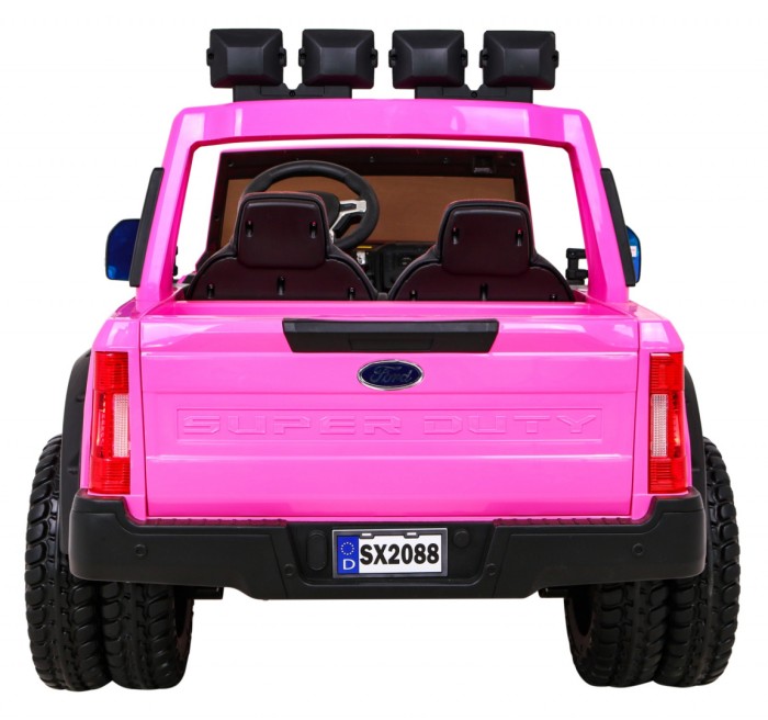 Pojazd pickup - Ford Super Duty Różowy-6 6951 
