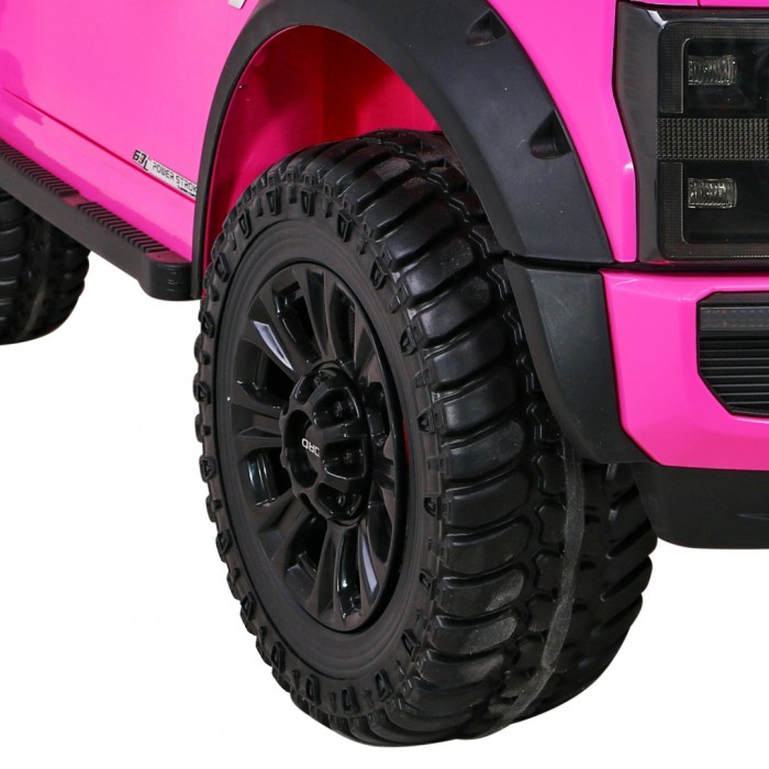 Pojazd pickup - Ford Super Duty Różowy-14 6951 