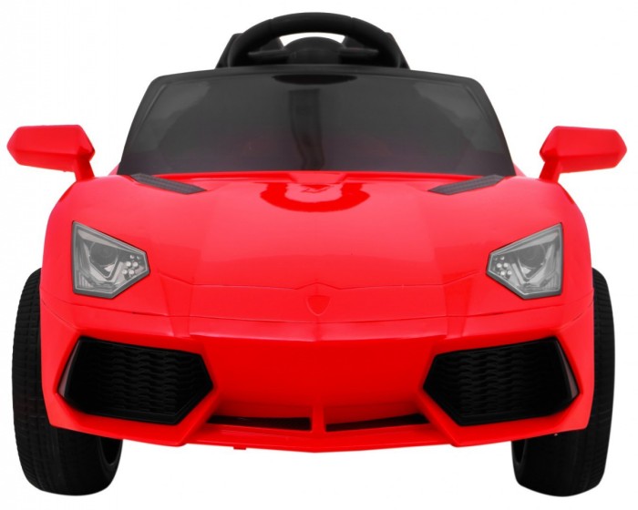 Autko Future na akumulator dla dzieci Czerwony + Pilot + Wolny Start + MP3 USB + LED-3 6953 