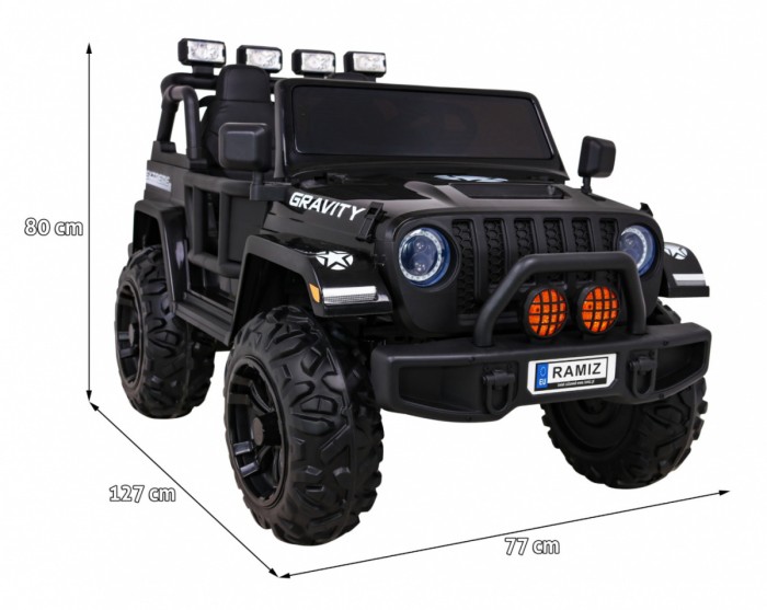 Pojazd GRAVITY Strong Czarny-2 6956 