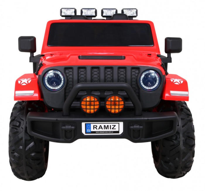 Pojazd GRAVITY Strong Czerwony-3 6957 