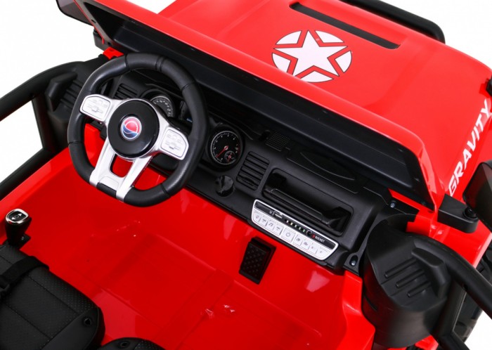 Pojazd GRAVITY Strong Czerwony-8 6957 