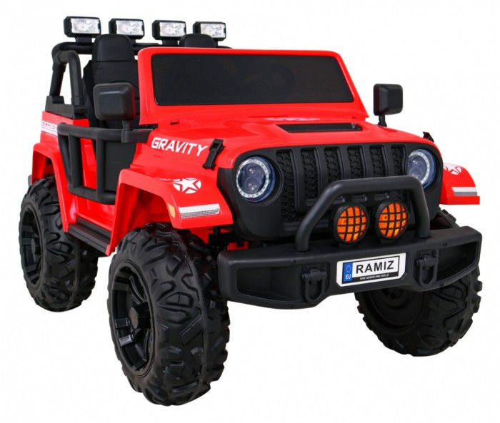 Pojazd GRAVITY Strong Czerwony-9 6957 
