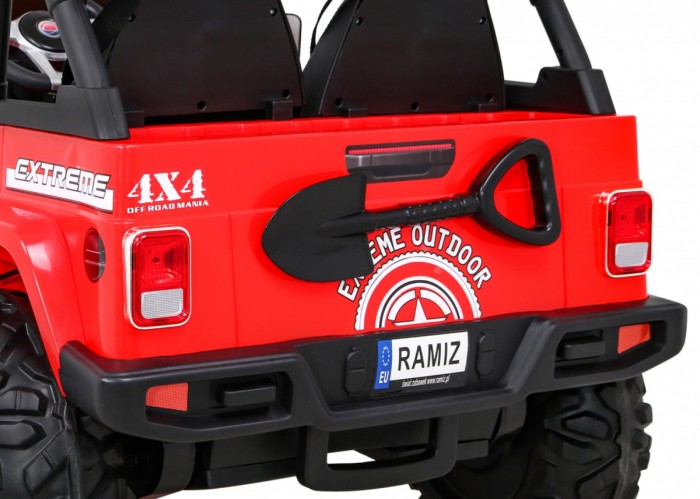 Pojazd GRAVITY Strong Czerwony-12 6957 