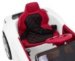 Autko GT Sport na akumulator dla dzieci Biały + Pilot + Wolny Start + Bagażnik + MP3 LED-13 6959 