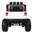 Auto na akumulator All Terrain dla dzieci Biały Terenówka typu jeep + Pilot + Światła Dźwięki-7 6962 