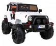 Auto na akumulator All Terrain dla dzieci Biały Terenówka typu jeep + Pilot + Światła Dźwięki-11 6962 
