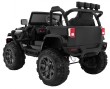 Auto na akumulator All Terrain dla dzieci Czarny Terenówka typu jeep + Pilot + Światła Dźwięki-6 6963 