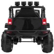 Auto na akumulator All Terrain dla dzieci Czarny Terenówka typu jeep + Pilot + Światła Dźwięki-10 6963 