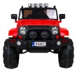 Auto na akumulator All Terrain dla dzieci Czerwony Terenówka typu jeep + Pilot + Światła Dźwięki-3 6964 
