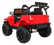 Auto na akumulator All Terrain dla dzieci Czerwony Terenówka typu jeep + Pilot + Światła Dźwięki-5 6964 