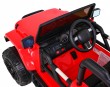 Auto na akumulator All Terrain dla dzieci Czerwony Terenówka typu jeep + Pilot + Światła Dźwięki-6 6964 
