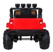 Auto na akumulator All Terrain dla dzieci Czerwony Terenówka typu jeep + Pilot + Światła Dźwięki-7 6964 