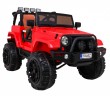 Auto na akumulator All Terrain dla dzieci Czerwony Terenówka typu jeep + Pilot + Światła Dźwięki-10 6964 