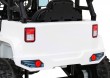 Autko Jeep Dark Night na akumulator dla dzieci Biały + Wolny Start + EVA + Audio LED-12 6965 