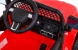 Autko Jeep Dark Night na akumulator dla dzieci Czerwony + Wolny Start + EVA + Audio LED-9 6967 