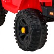 Autko Jeep Dark Night na akumulator dla dzieci Czerwony + Wolny Start + EVA + Audio LED-13 6967 