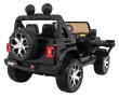 Jeep Wrangler Rubicon terenowy na akumulator dla dzieci Czarny + Pilot  + 4x4-8 6969 