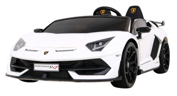 Auto akumulatorowe Lamborghini SVJ DRIFT | Biały