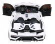 Lamborghini SVJ DRIFT dla 2 dzieci Biały + Funkcja driftu + Pilot-7 6972 