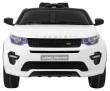 Land Rover Discovery dla dzieci Biały + Pilot + 5-pkt pasy + Regulacja siedzenia + EVA + MP3 LED-3 6974 