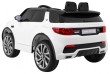 Land Rover Discovery dla dzieci Biały + Pilot + 5-pkt pasy + Regulacja siedzenia + EVA + MP3 LED-5 6974 
