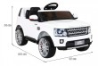 Land Rover Discovery Autko elektryczne dla dzieci Biały SUV + Pilot-2 6975 