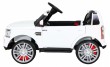 Land Rover Discovery Autko elektryczne dla dzieci Biały SUV + Pilot-4 6975 