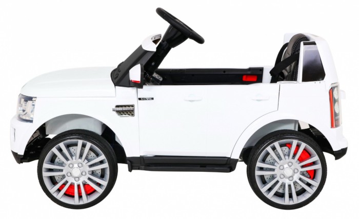 Land Rover Discovery Autko elektryczne dla dzieci Biały SUV + Pilot-4 6975 