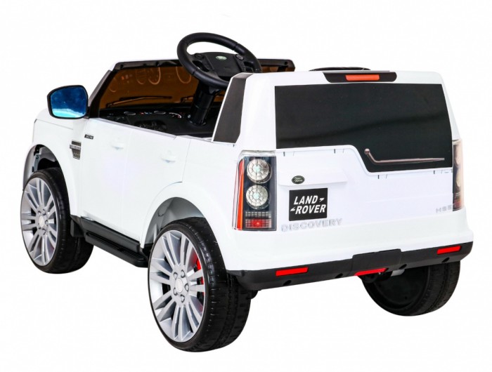 Land Rover Discovery Autko elektryczne dla dzieci Biały SUV + Pilot-5 6975 
