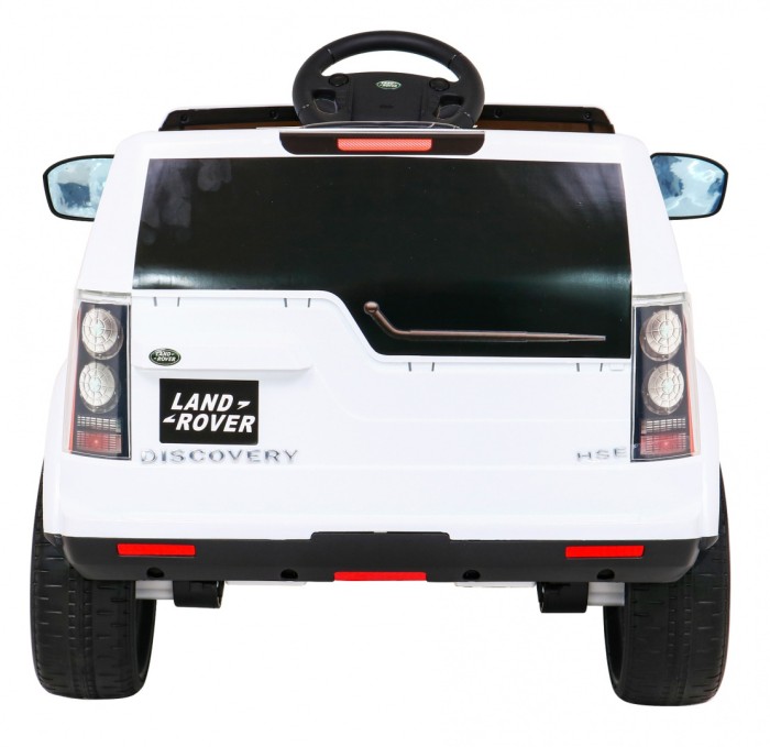 Land Rover Discovery Autko elektryczne dla dzieci Biały SUV + Pilot-6 6975 