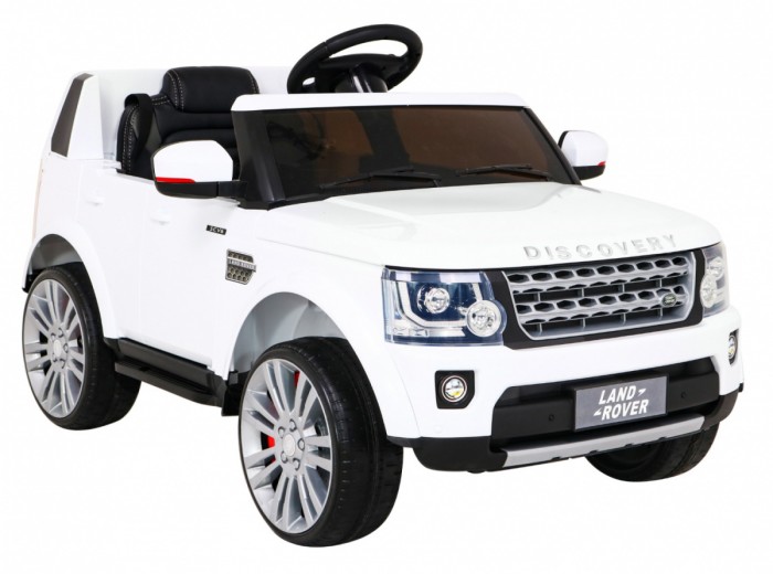 Land Rover Discovery Autko elektryczne dla dzieci Biały SUV + Pilot-10 6975 