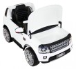 Land Rover Discovery Autko elektryczne dla dzieci Biały SUV + Pilot-11 6975 