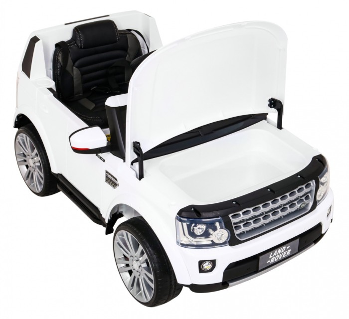 Land Rover Discovery Autko elektryczne dla dzieci Biały SUV + Pilot-11 6975 