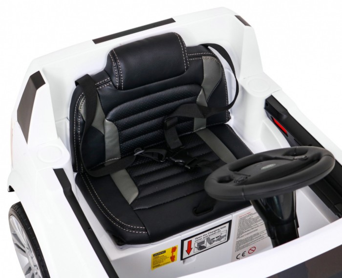 Land Rover Discovery Autko elektryczne dla dzieci Biały SUV + Pilot-12 6975 