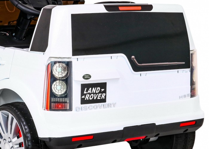 Land Rover Discovery Autko elektryczne dla dzieci Biały SUV + Pilot-14 6975 