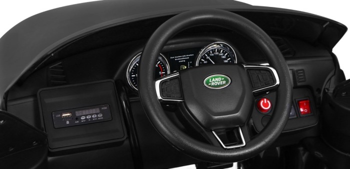 Land Rover Discovery dla dzieci Czarny SUV + Pilot-10 6976 